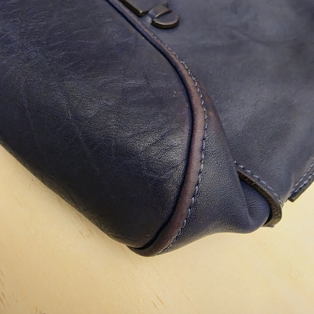 Longchamp | Indigo Leather 3D Hobo Bag - Picture 11 of 16